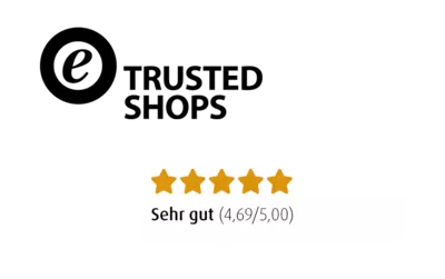 5 Sterne Trusted Shops Bewertung