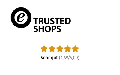 5 Sterne Trusted Shops Bewertung