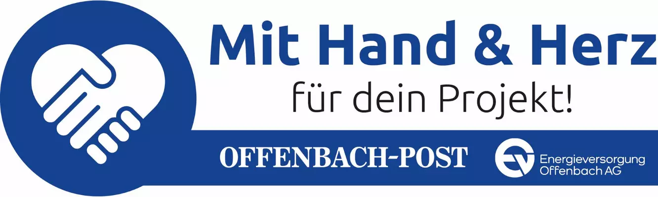Kampagnen-Logo Sponsoring-Wettbewerb für Vereine von EVO und Offenbach Post