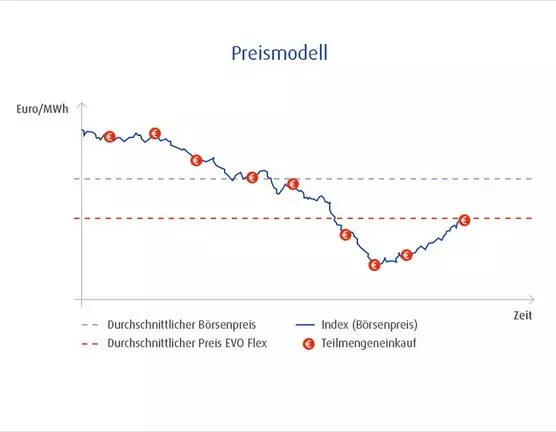 Diagramm Preismodell Teilmengenkauf